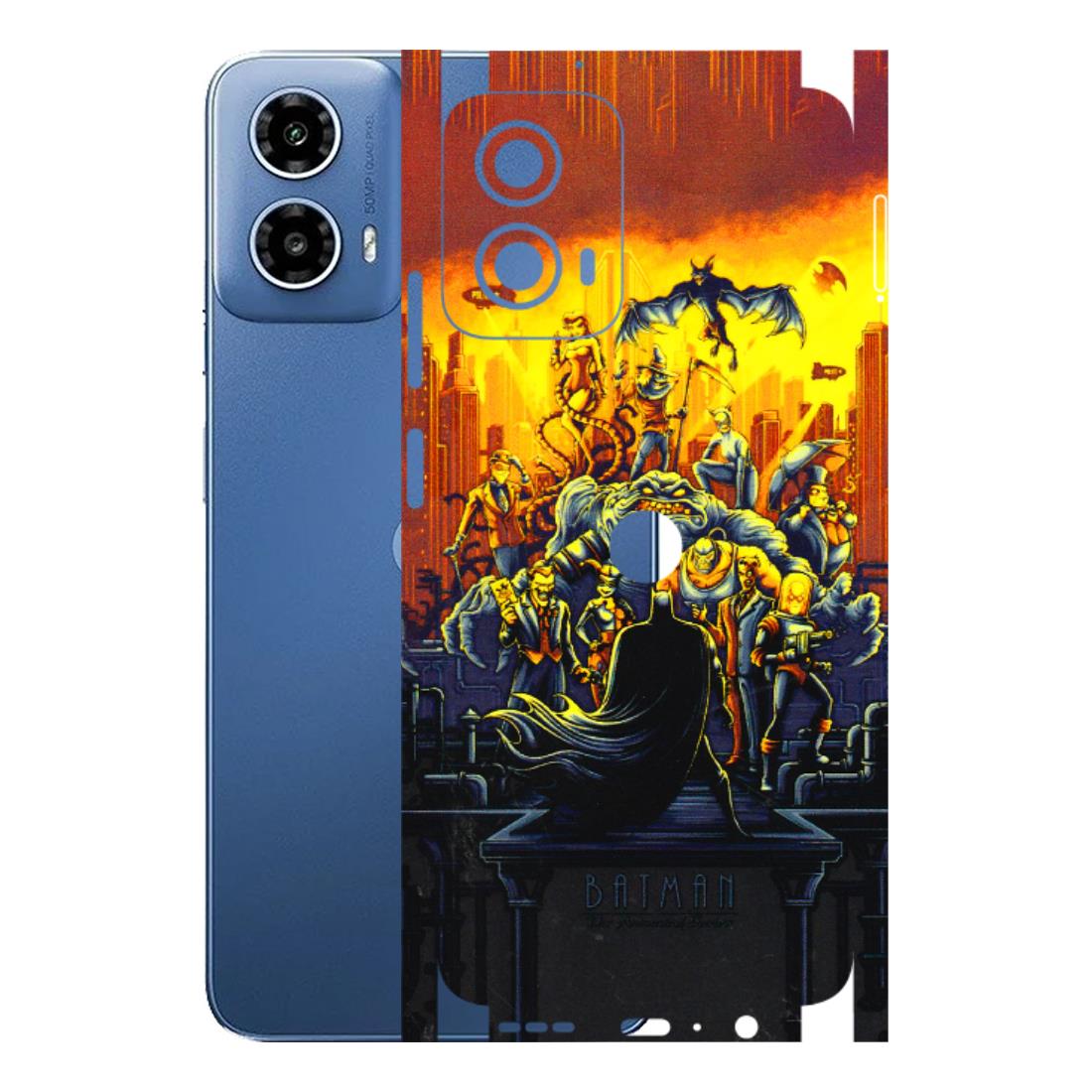 Motorola Phone Skins (All Models) - Games Doodles - 3D Embossed Finish (L-24) Motorola Moto G 34 (5G)