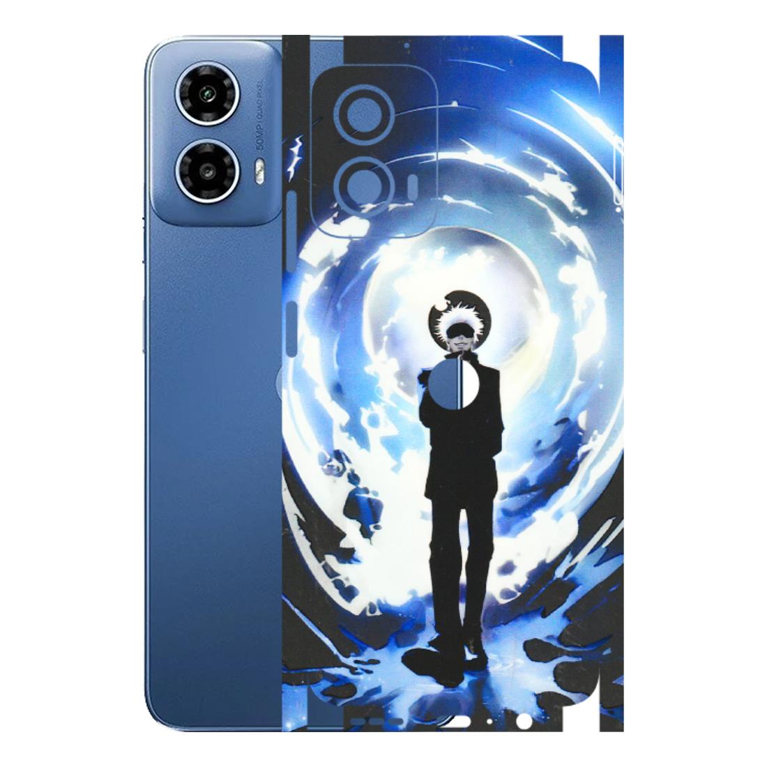 Motorola Phone Skins (All Models) - Jujustu Kaisen Anime Manga - 3D Embossed Finish (L-317) Motorola Moto G 34 (5G)