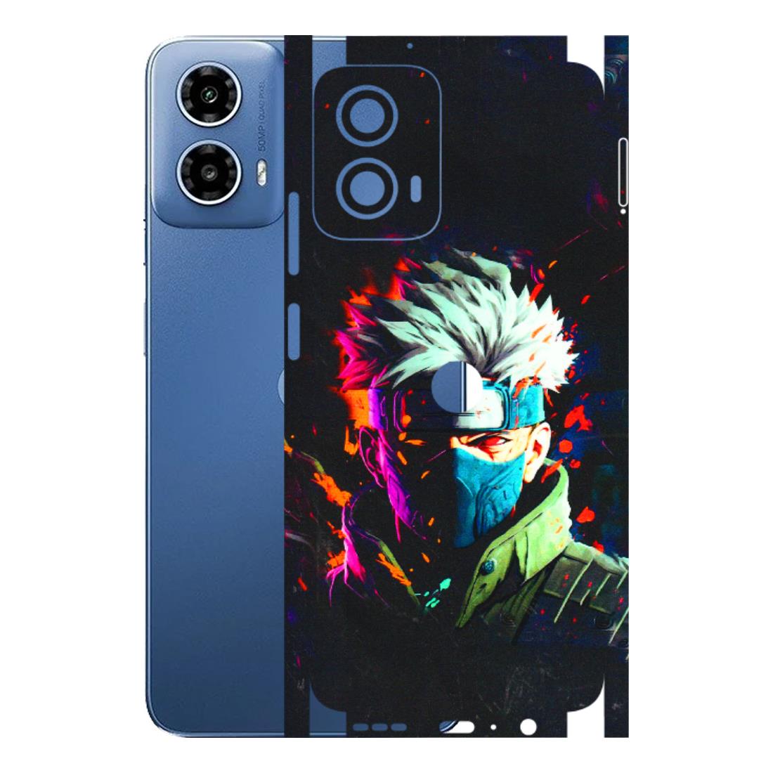 Motorola Phone Skins (All Models) - Anime Cool Character - 3D Embossed Finish (L-59) Motorola Moto G 34 (5G)