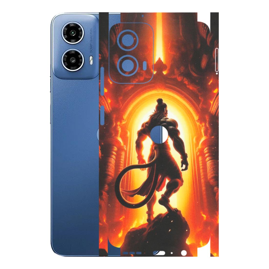 Motorola Phone Skins (All Models) - HanumanJi - Matte Finish (M-06) Motorola Moto G 34 (5G)