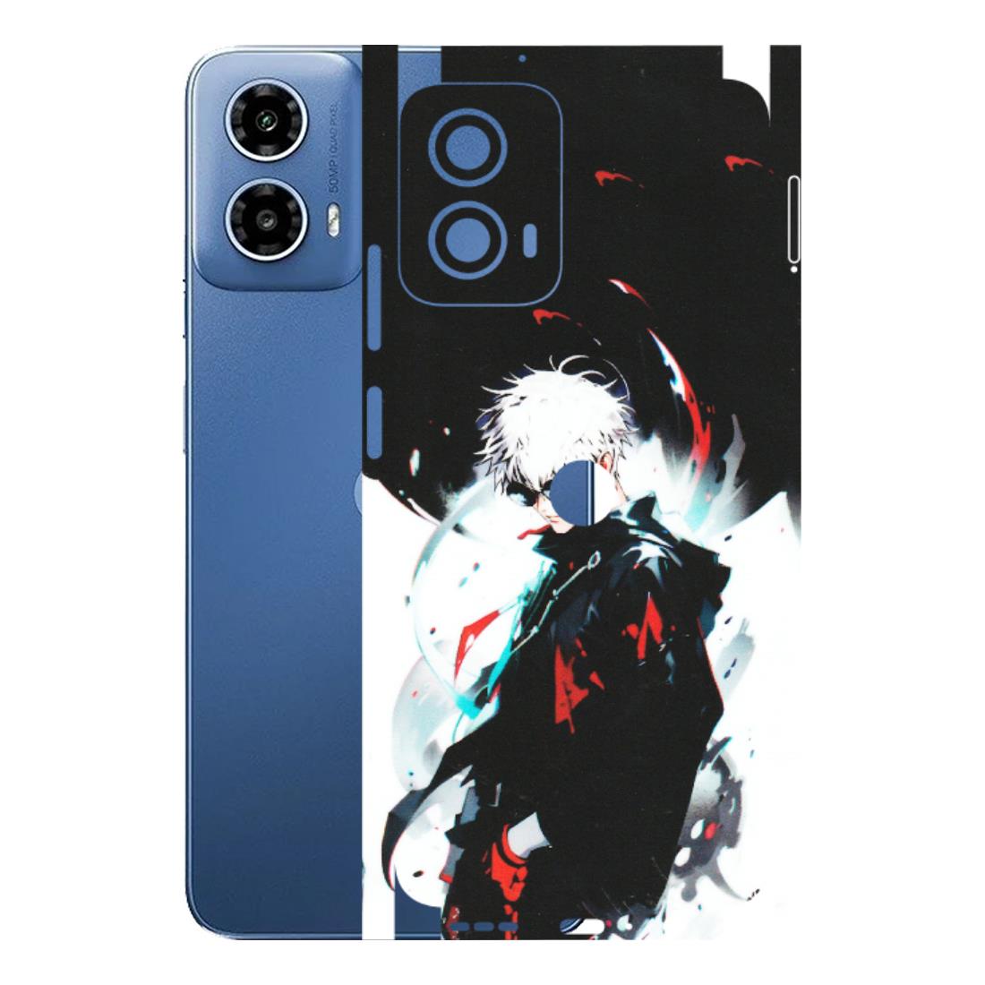 Motorola Phone Skins (All Models) - Gojo Powerful Charater Kaisen Anime - Matte Finish (M-144) Motorola Moto G 34 (5G)