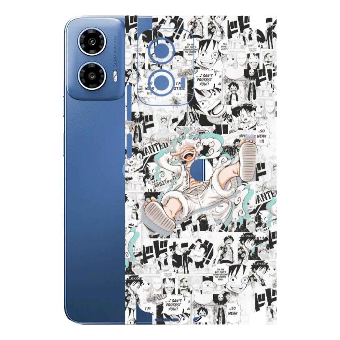 Motorola Phone Skins (All Models) - Hi Hello Doodles - Matte Finish (M-25) Motorola Moto G 34 (5G)