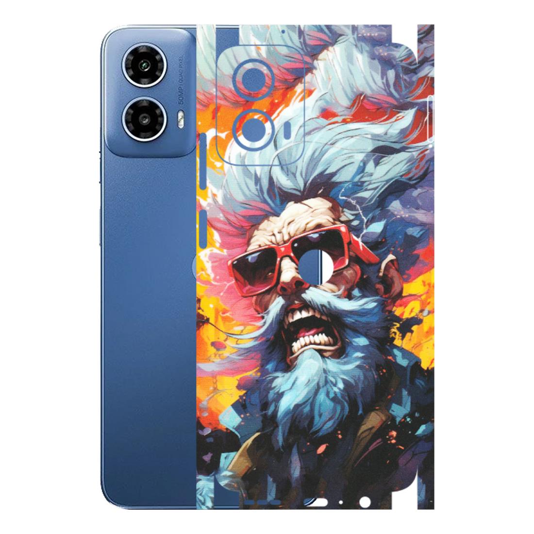 Motorola Phone Skins (All Models) - Daddy Cool Character - Matte Finish (M-43) Motorola Moto G 34 (5G)
