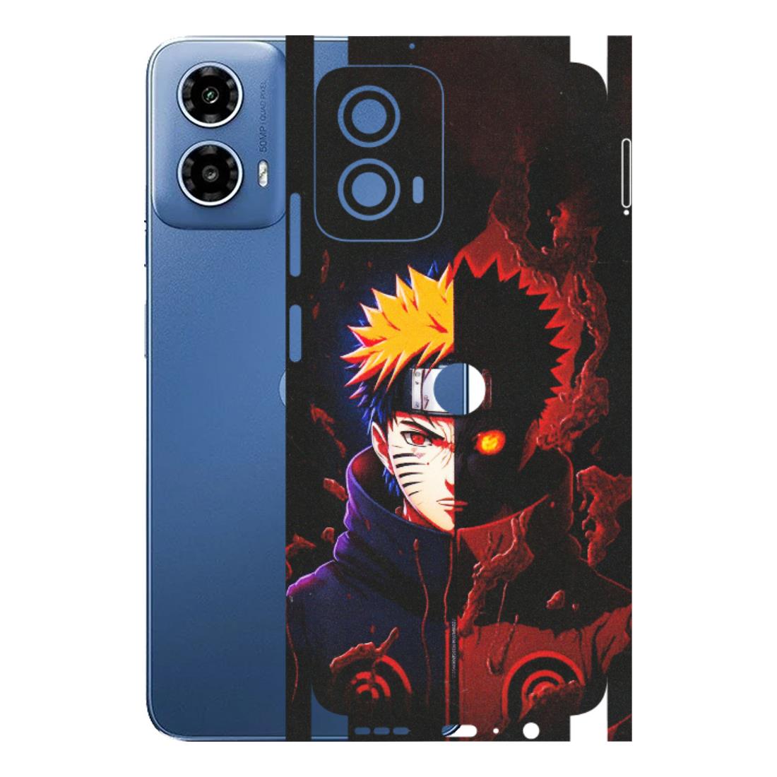Motorola Phone Skins (All Models) - Naruto X Evil - Matte Finish (M-70) Motorola Moto G 34 (5G)