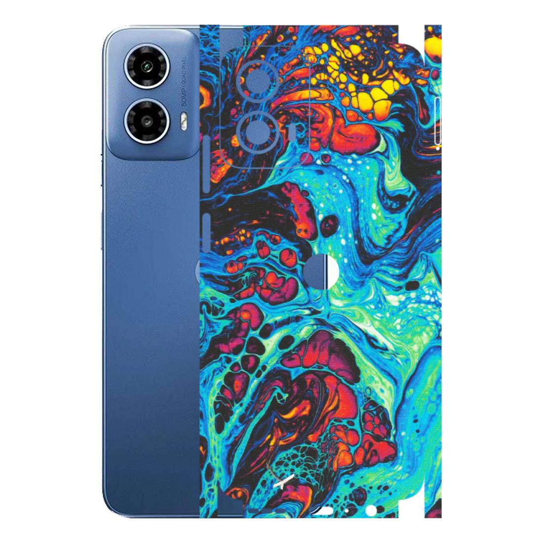 Motorola Phone Skins (All Models) - Majestic Galactic Marbel - Matte Finish (M-85) Motorola Moto G 34 (5G)