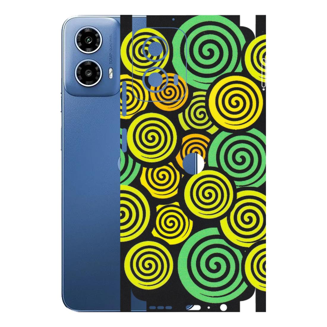 Motorola Phone Skins (All Models) - Crazy Spiral - Matte Finish (M-91) Motorola Moto G 34 (5G)