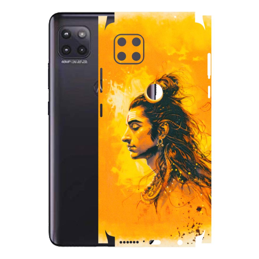 Motorola Phone Skins (All Models) - Shiv Shakti - 3D Embossed Finish (L-14) Motorola Moto G (5G)