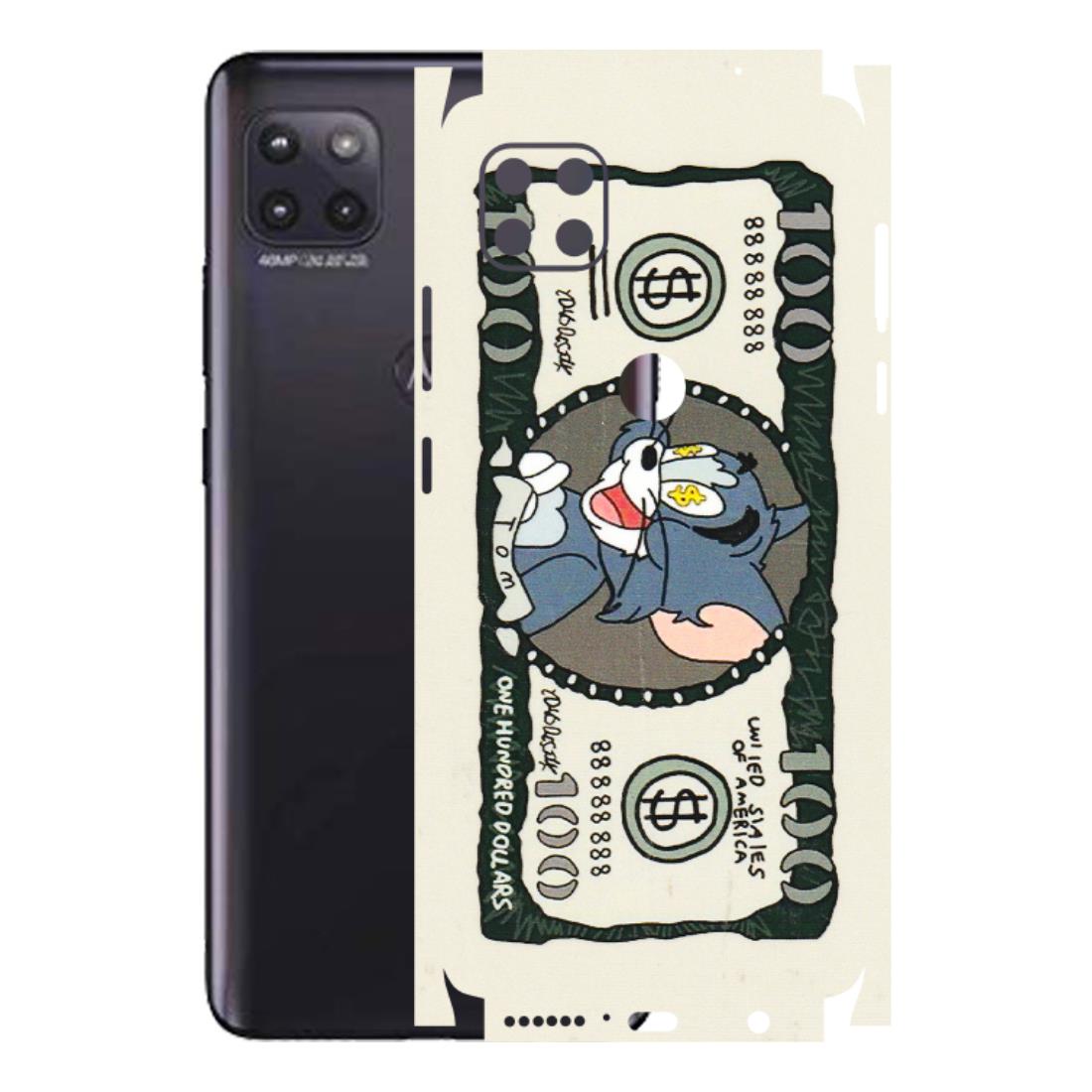 Motorola Phone Skins (All Models) - Tom Hundred Dollar - 3D Embossed Finish (L-324) Motorola Moto G (5G)