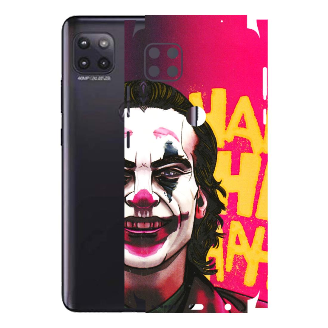 Motorola Phone Skins (All Models) - Joker Evil Laugh - 3D Embossed Finish (L-97) Motorola Moto G (5G)