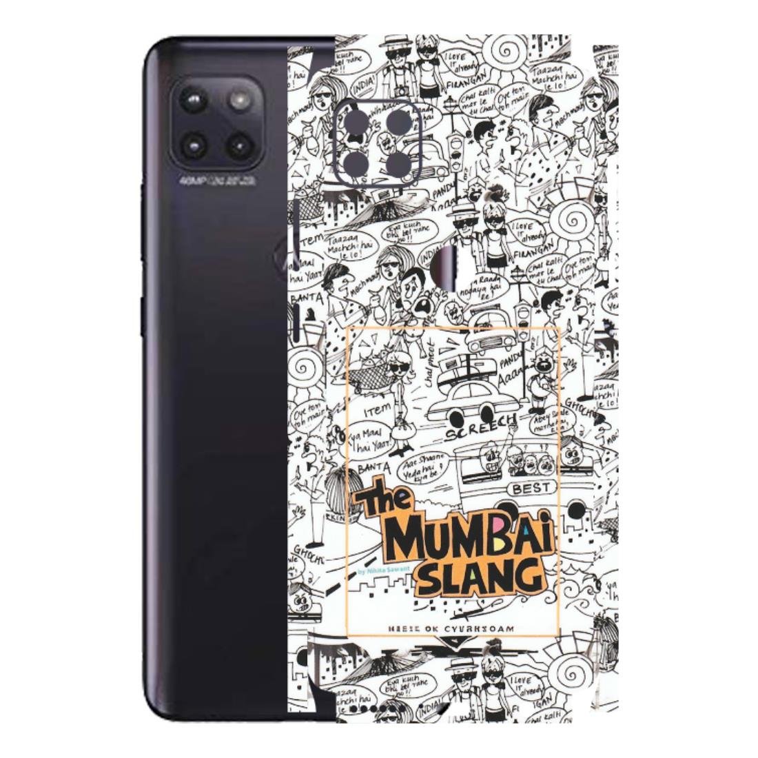 Motorola Phone Skins (All Models) - The Mumbai Slang - Matte Finish (M-142) Motorola Moto G (5G)