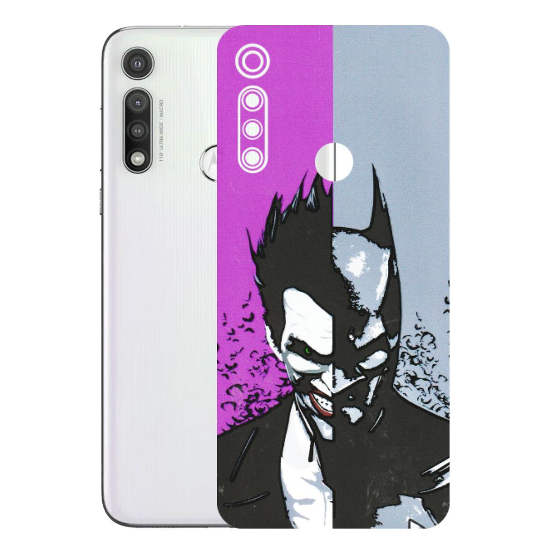 Motorola Phone Skins (All Models) - Batman & Joker - 3D Embossed Finish (L-143) Motorola Moto G Fast