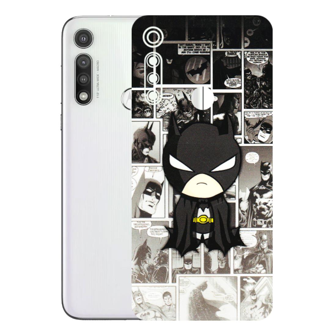 Motorola Phone Skins (All Models) - Toon Batman - 3D Embossed Finish (L-182) Motorola Moto G Fast