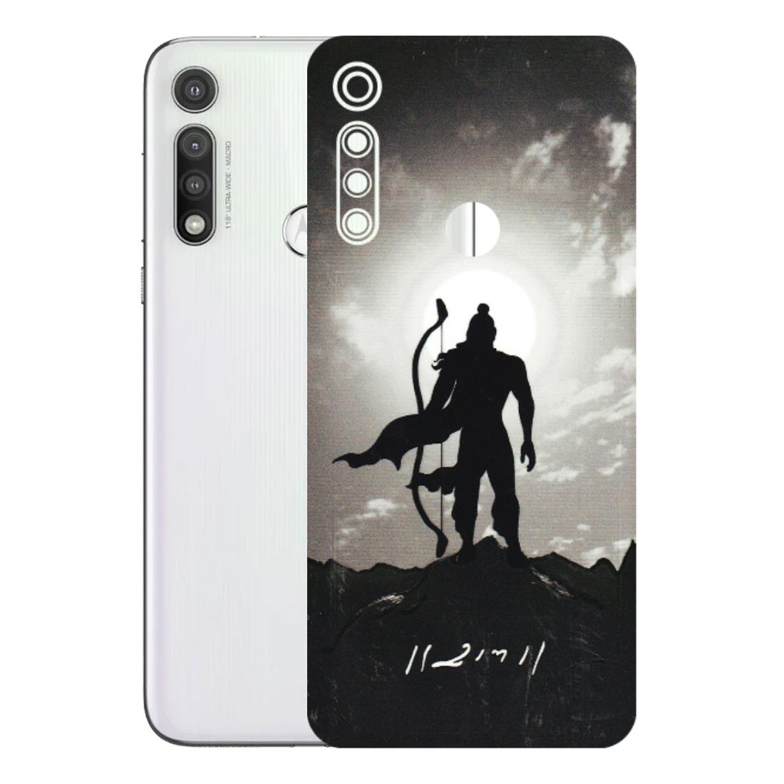 Motorola Phone Skins (All Models) - Jai Siya Ram - 3D Embossed Finish (L-200) Motorola Moto G Fast