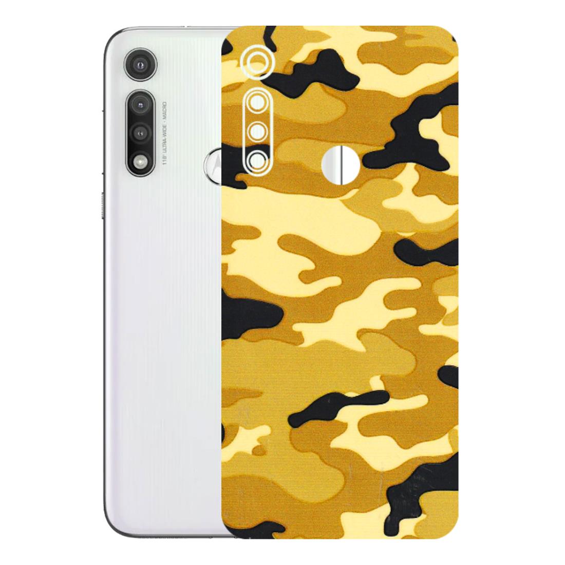 Motorola Phone Skins (All Models) - Indian Camo - 3D Embossed Finish (L-228) Motorola Moto G Fast