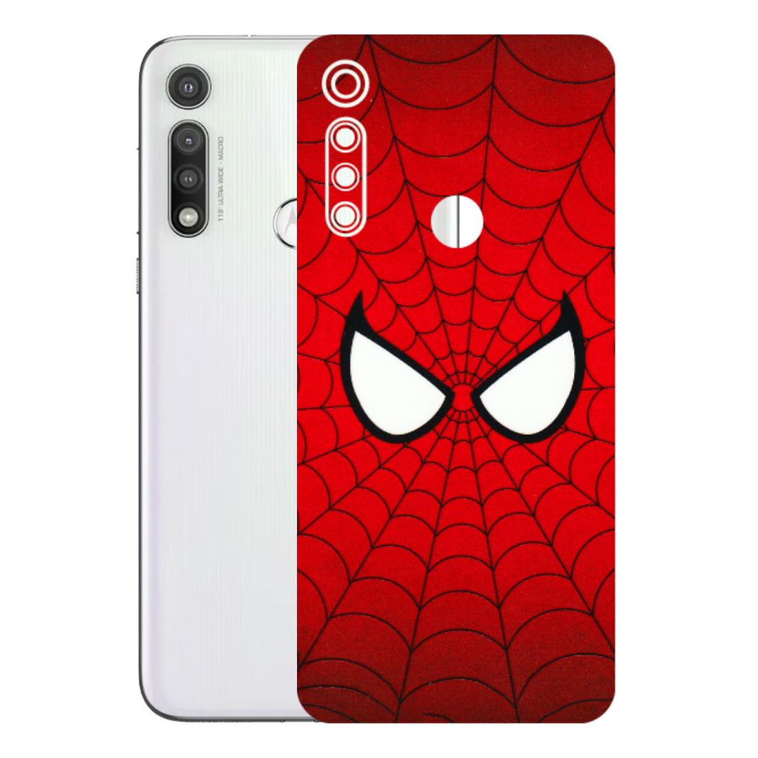 Motorola Phone Skins (All Models) - Spidey Eyes - 3D Embossed Finish (L-257) Motorola Moto G Fast