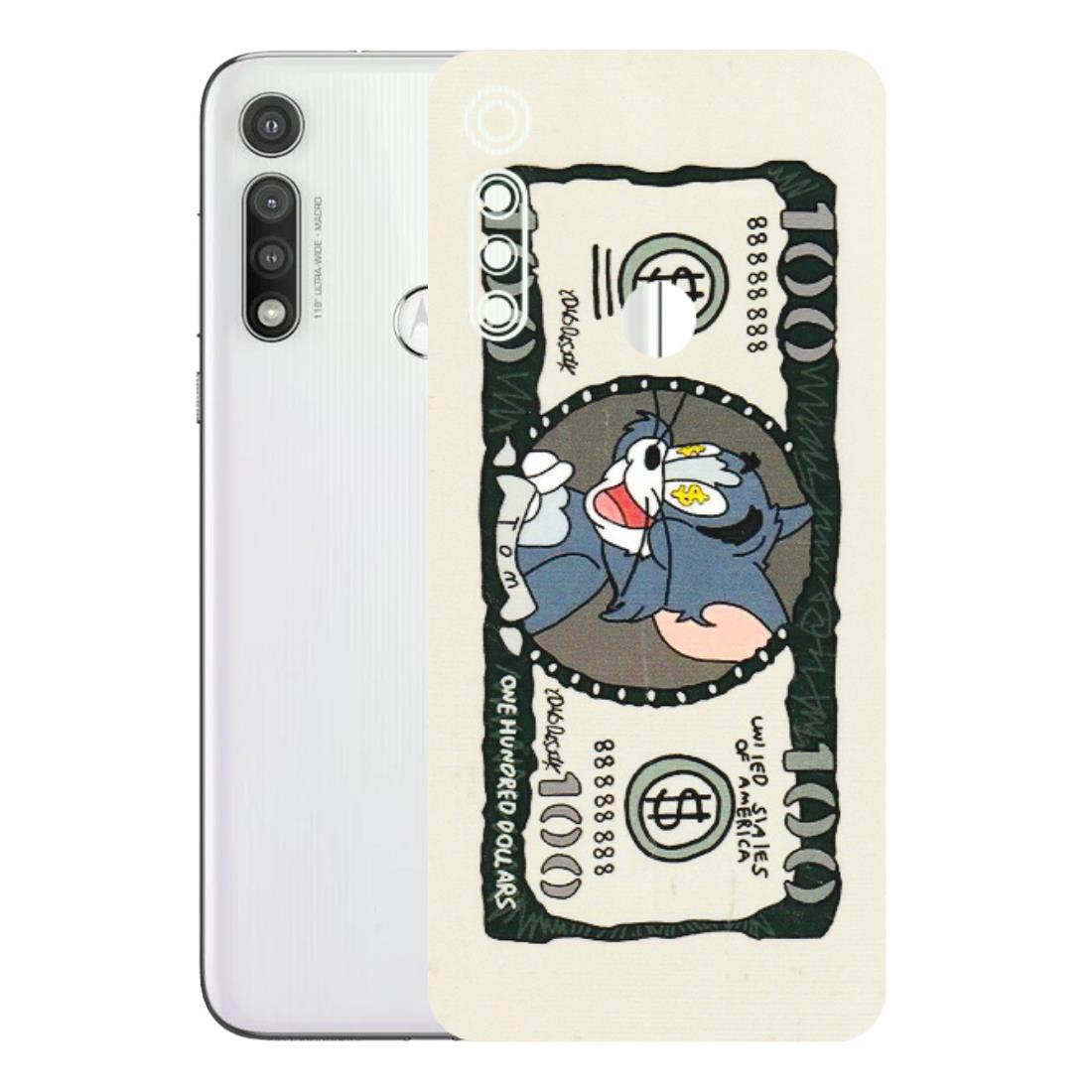 Motorola Phone Skins (All Models) - Tom Hundred Dollar - 3D Embossed Finish (L-324) Motorola Moto G Fast