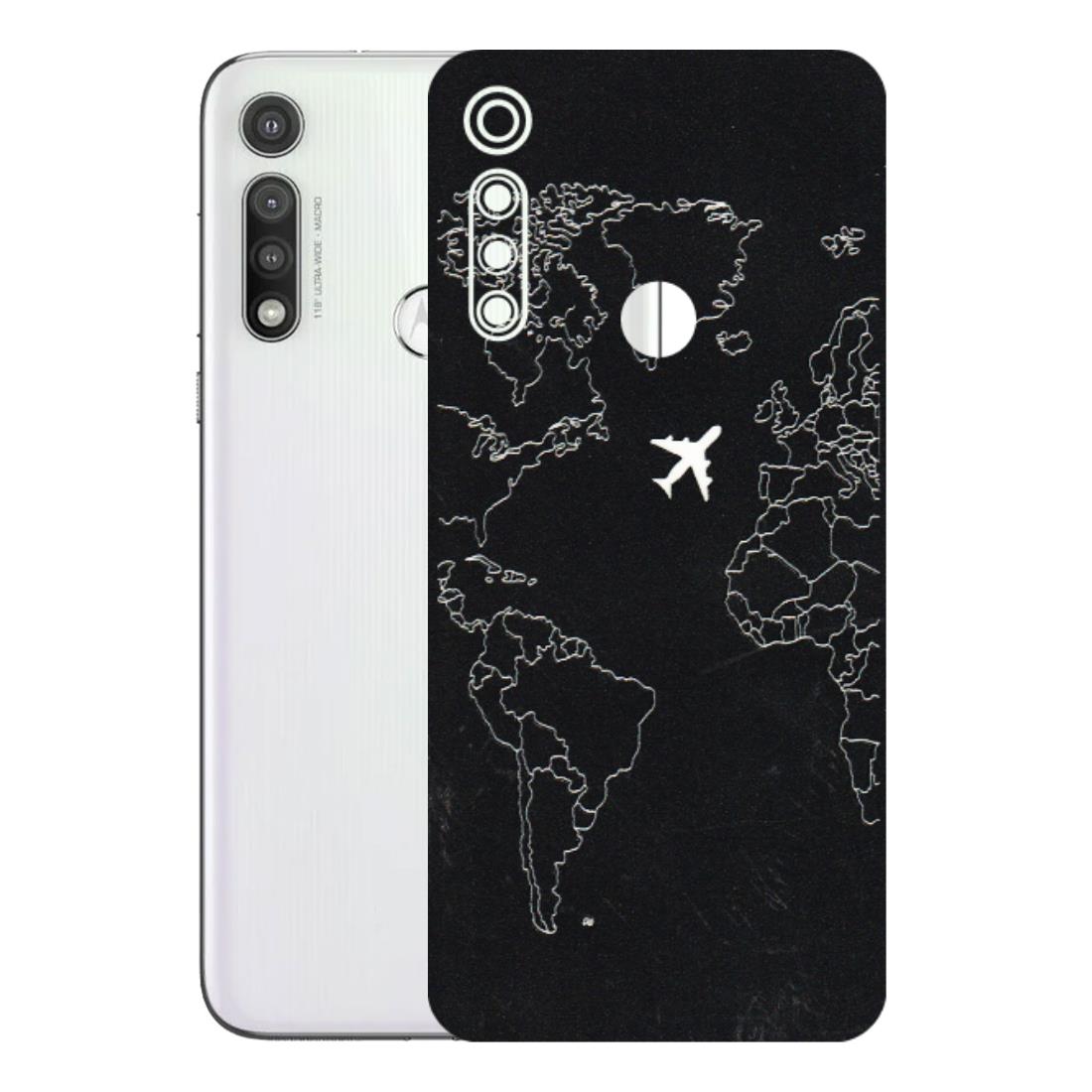 Motorola Phone Skins (All Models) - Never Ending Travel - 3D Embossed Finish (L-79) Motorola Moto G Fast