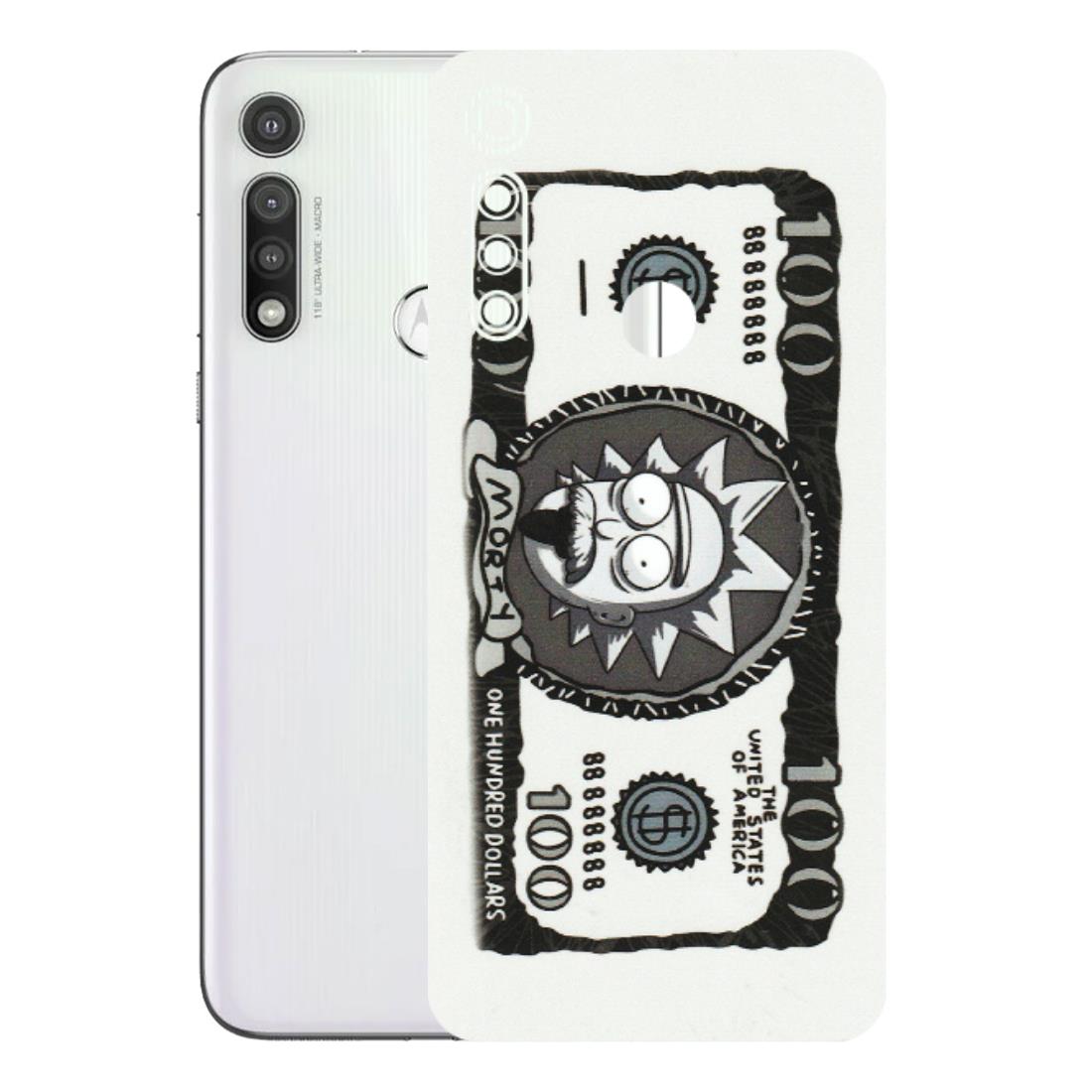 Motorola Phone Skins (All Models) - Rick And Morty Hundred Dollar Anime - Matte Finish (M-161) Motorola Moto G Fast