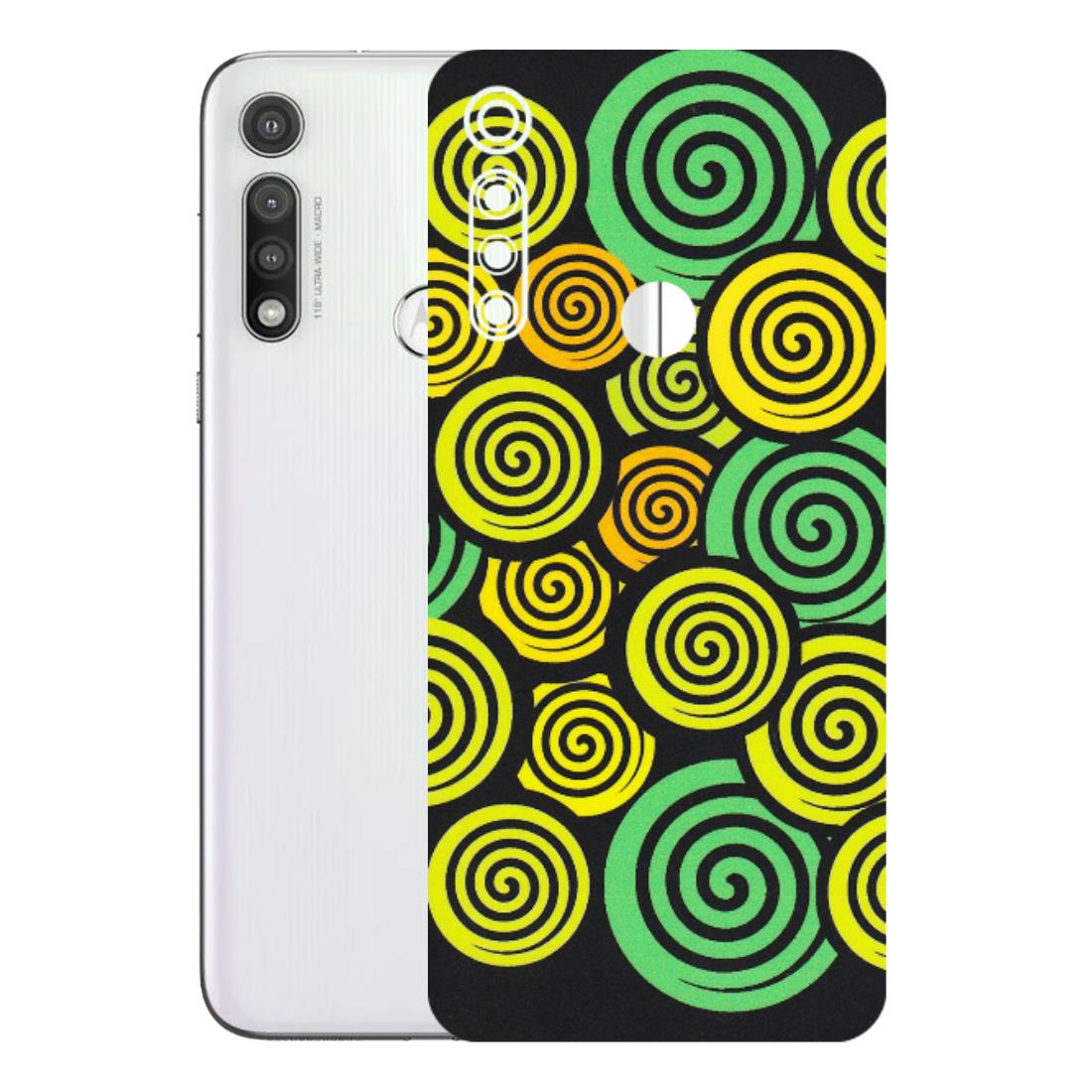 Motorola Phone Skins (All Models) - Crazy Spiral - Matte Finish (M-91) Motorola Moto G Fast