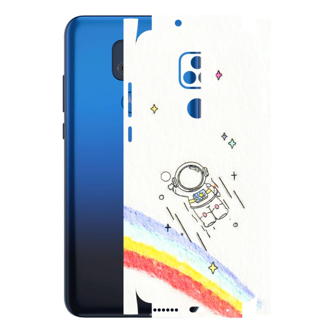 Motorola Phone Skins (All Models) - Milkyway Astronaut - 3D Embossed Finish (L-110) Motorola Moto G Play