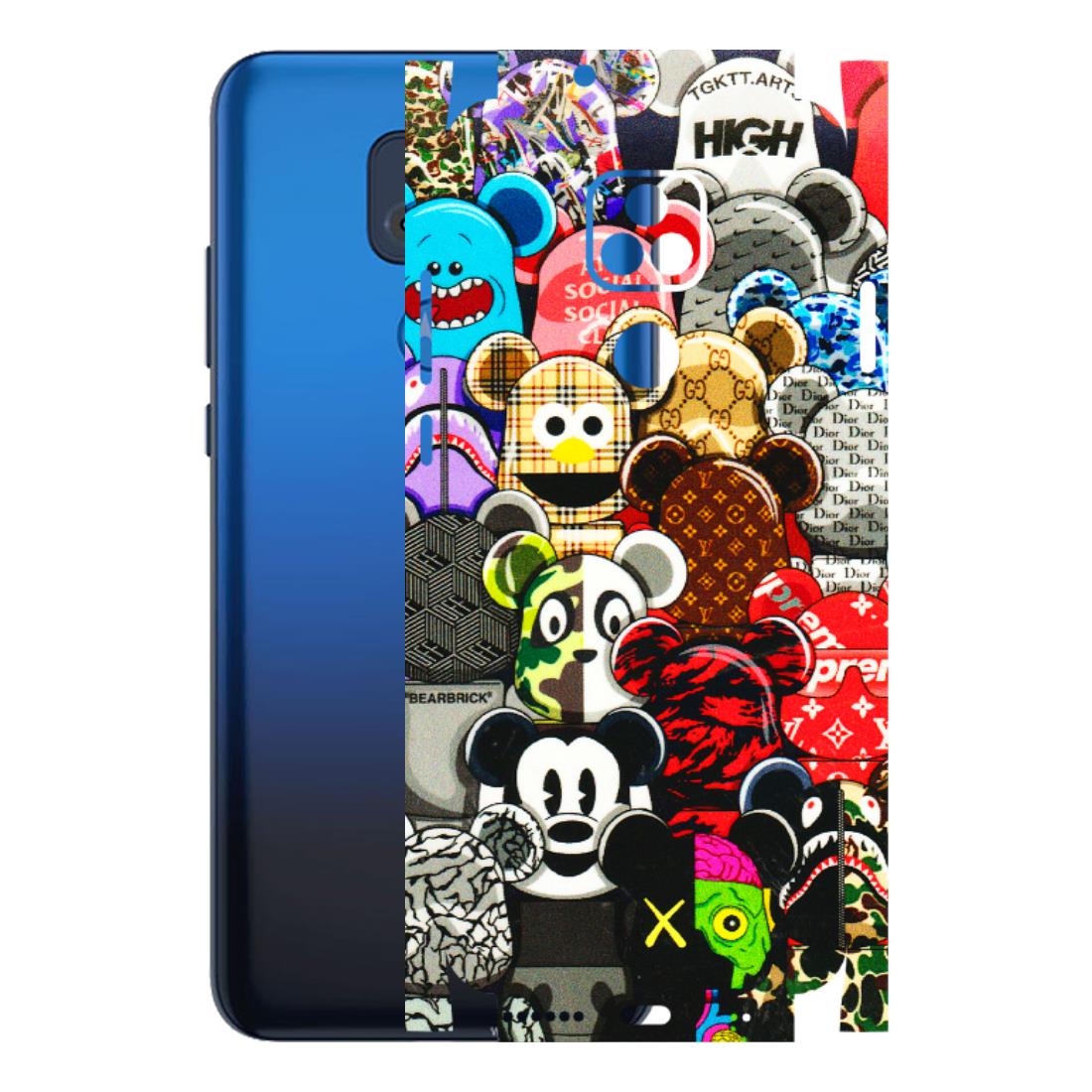 Motorola Phone Skins (All Models) - More Mickey Mouses - 3D Embossed Finish (L-118) Motorola Moto G Play