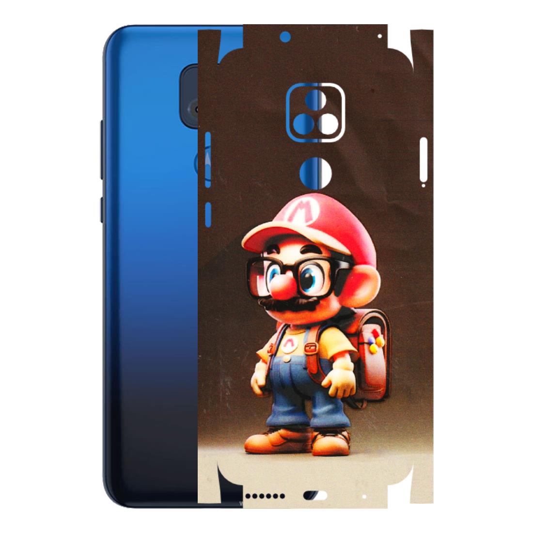 Motorola Phone Skins (All Models) - Little Mario - 3D Embossed Finish (L-119) Motorola Moto G Play