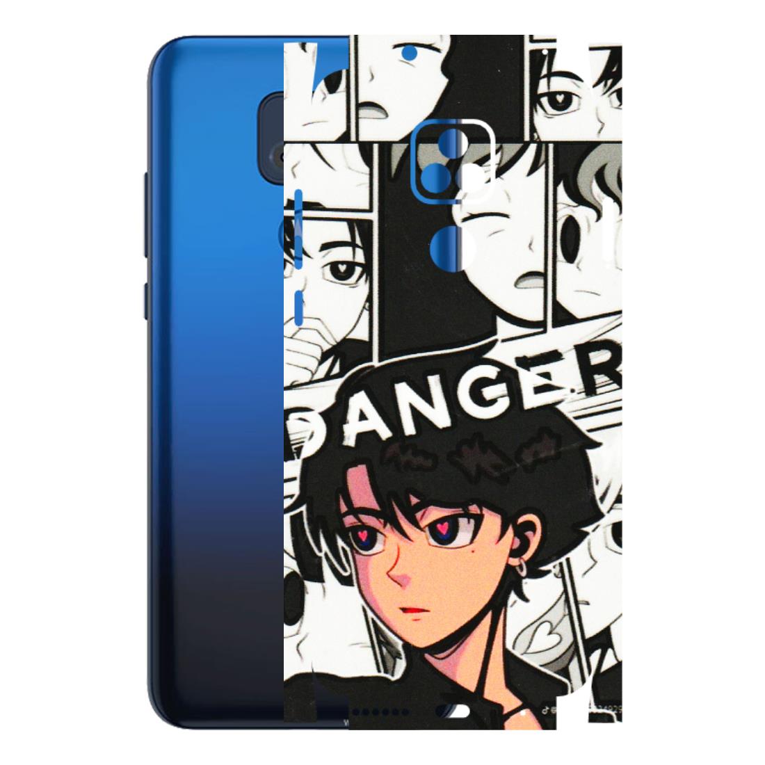 Motorola Phone Skins (All Models) - Danger Anime - 3D Embossed Finish (L-155) Motorola Moto G Play