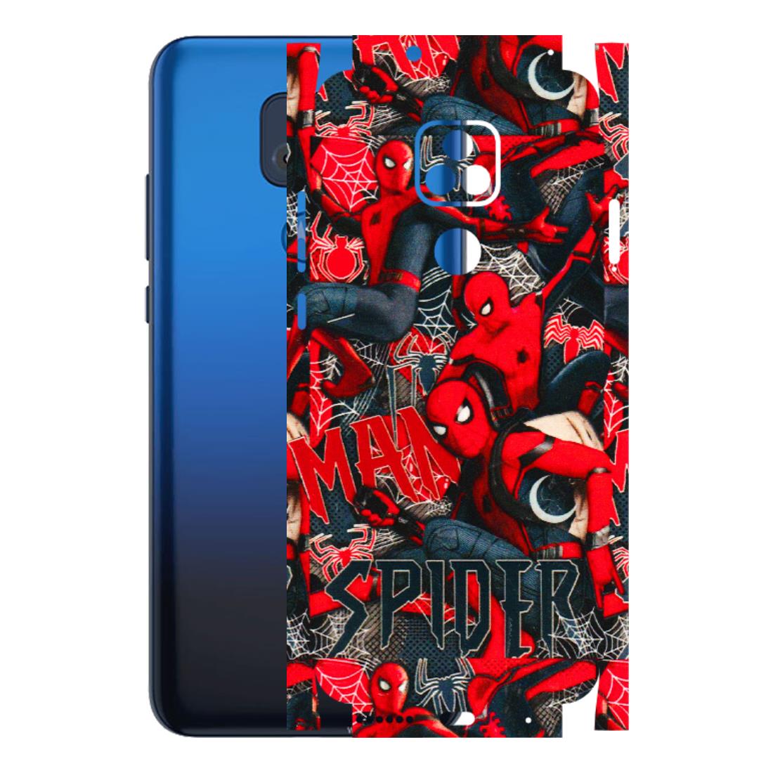 Motorola Phone Skins (All Models) - SpiderMan Cool - 3D Embossed Finish (L-188) Motorola Moto G Play