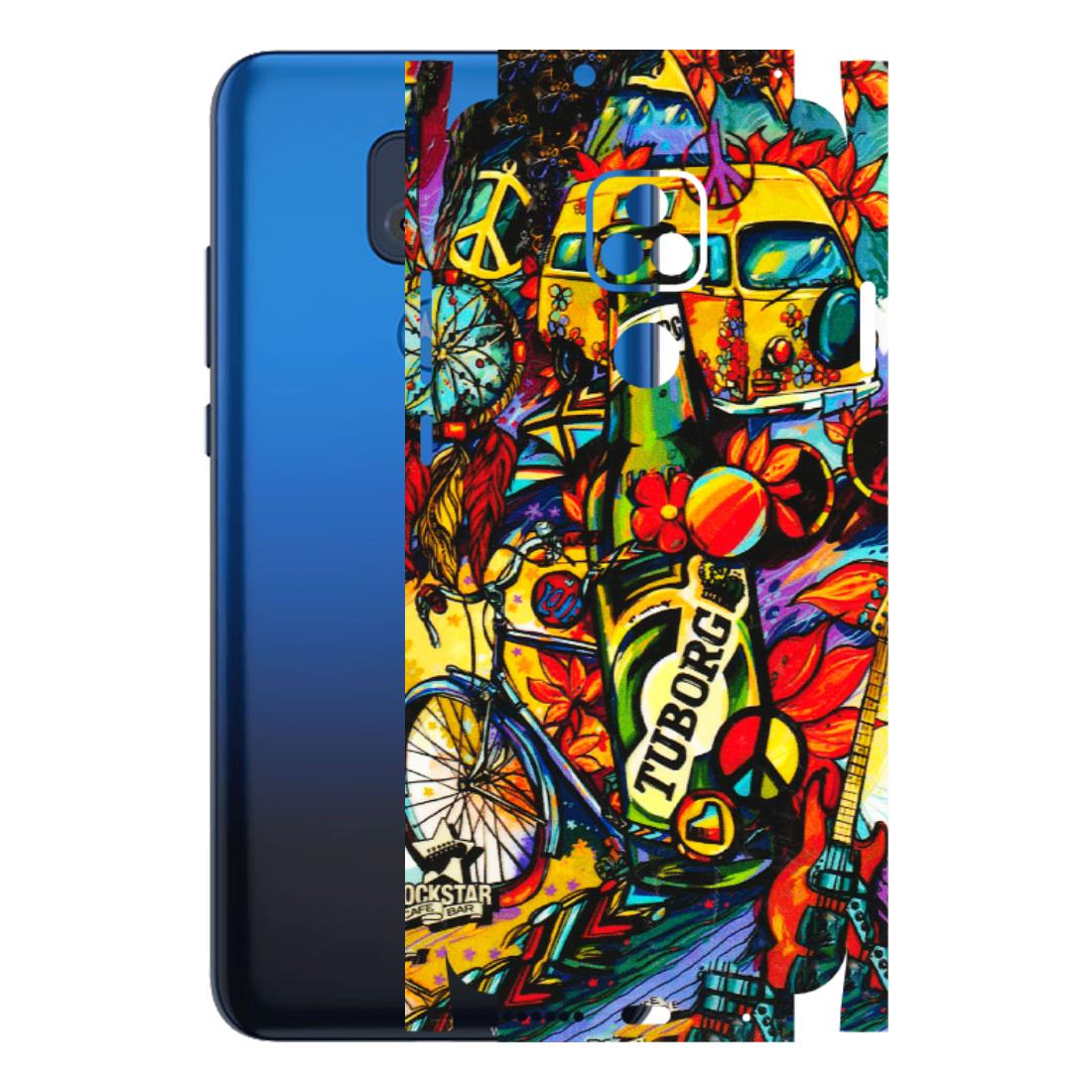 Motorola Phone Skins (All Models) - Cool Beer Bottle - 3D Embossed Finish (L-193) Motorola Moto G Play