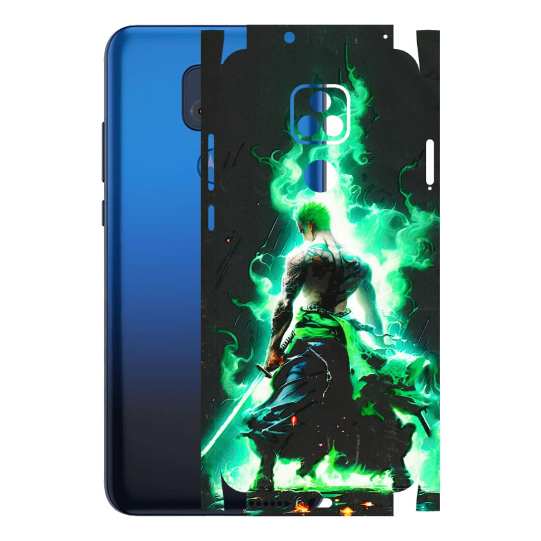 Motorola Phone Skins (All Models) - Zoro Sword - 3D Embossed Finish (L-241) Motorola Moto G Play