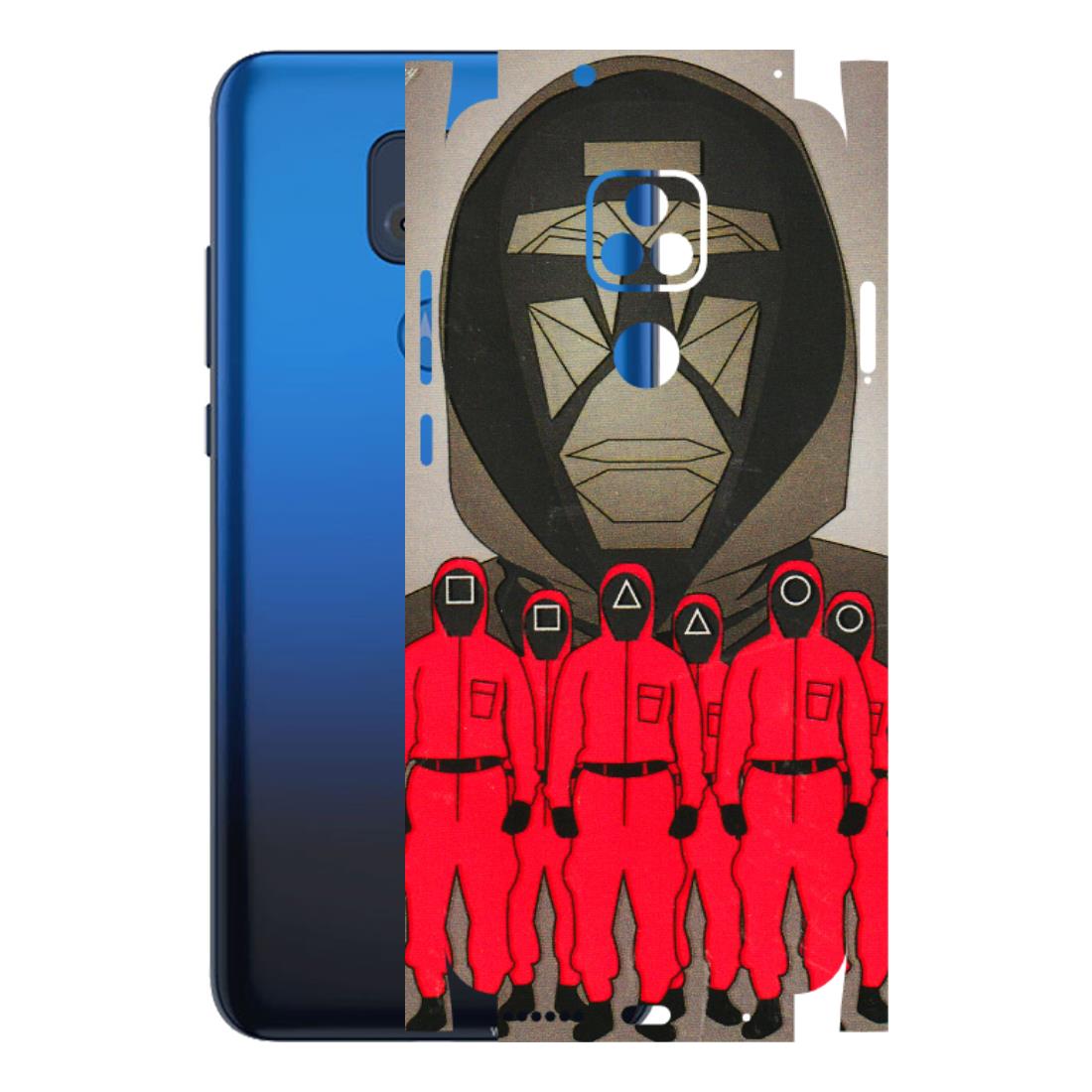 Motorola Phone Skins (All Models) - Squid Game Hero - 3D Embossed Finish (L-245) Motorola Moto G Play