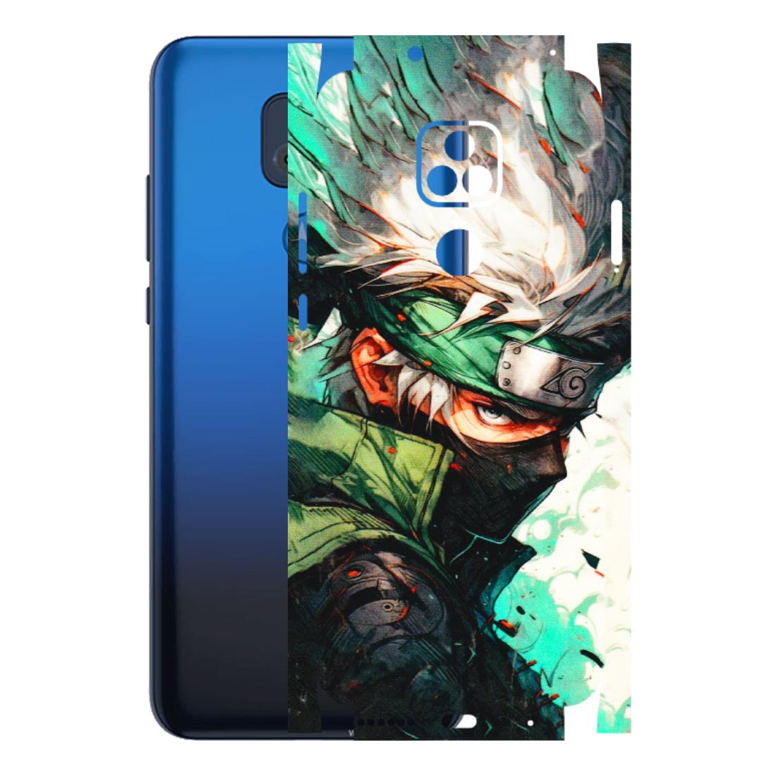 Motorola Phone Skins (All Models) - Kakashi Side Profile - 3D Embossed Finish (L-249) Motorola Moto G Play