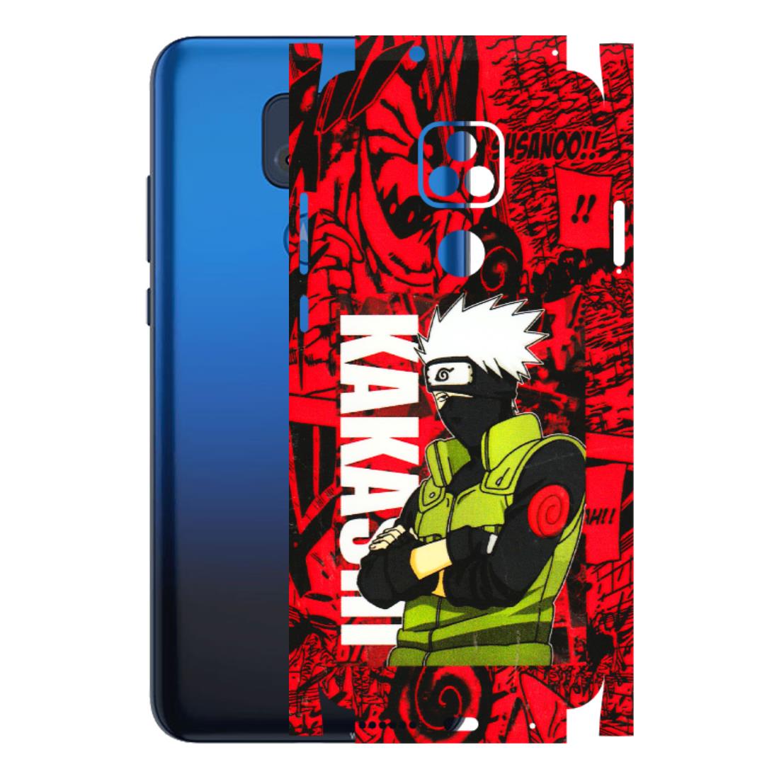 Motorola Phone Skins (All Models) - Kakashi Red Anime - 3D Embossed Finish (L-251) Motorola Moto G Play