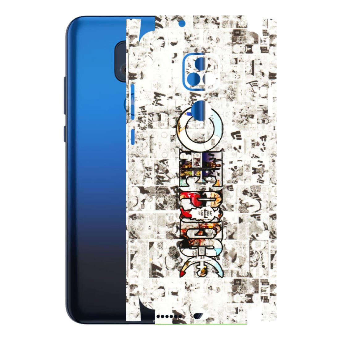 Motorola Phone Skins (All Models) - One Piece Manga - 3D Embossed Finish (L-26) Motorola Moto G Play