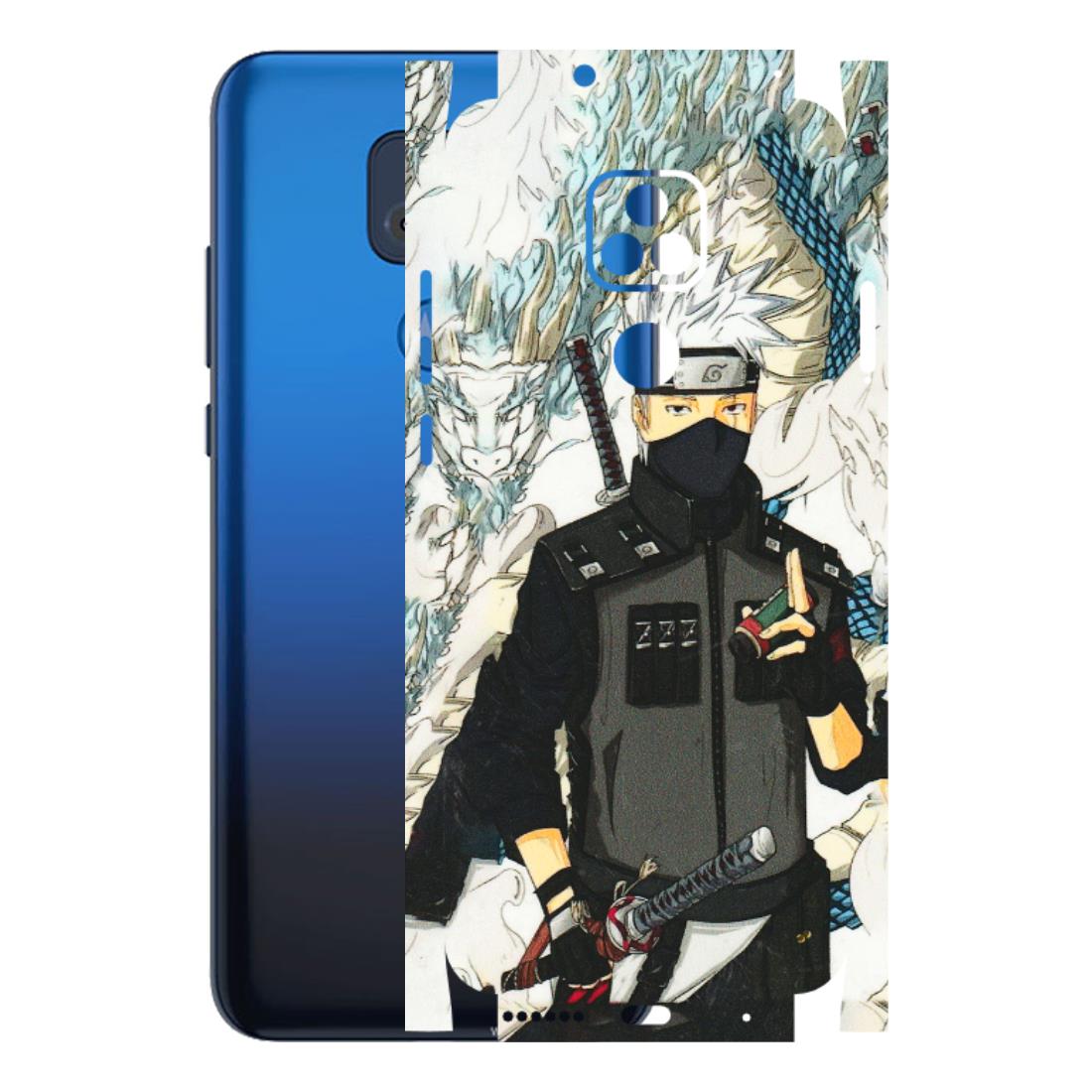 Motorola Phone Skins (All Models) - Kakashi Hatake Naruto Anime - 3D Embossed Finish (L-46) Motorola Moto G Play