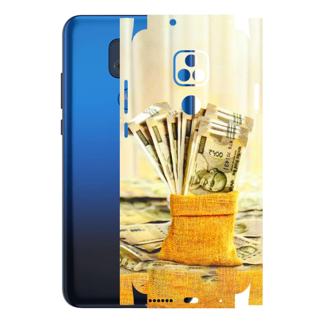 Motorola Phone Skins (All Models) - Show Me The Money - 3D Embossed Finish (L-52) Motorola Moto G Play