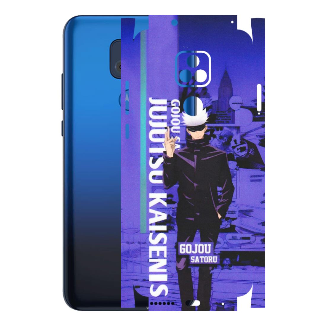 Motorola Phone Skins (All Models) - Jujutsu Kaisen Gojo - Matte Finish (M-05) Motorola Moto G Play