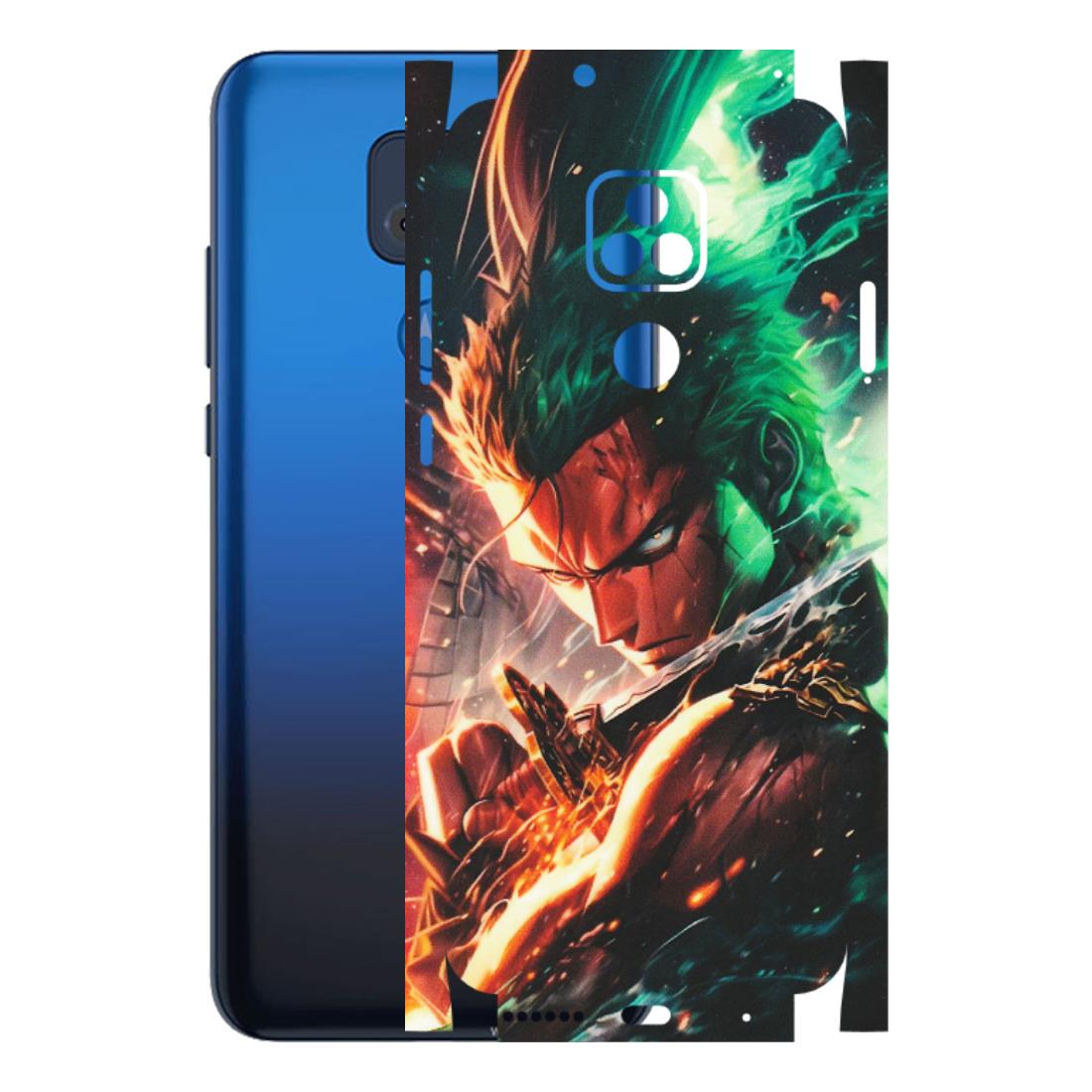 Motorola Phone Skins (All Models) - Anime Gojo Sword - Matte Finish (M-32) Motorola Moto G Play