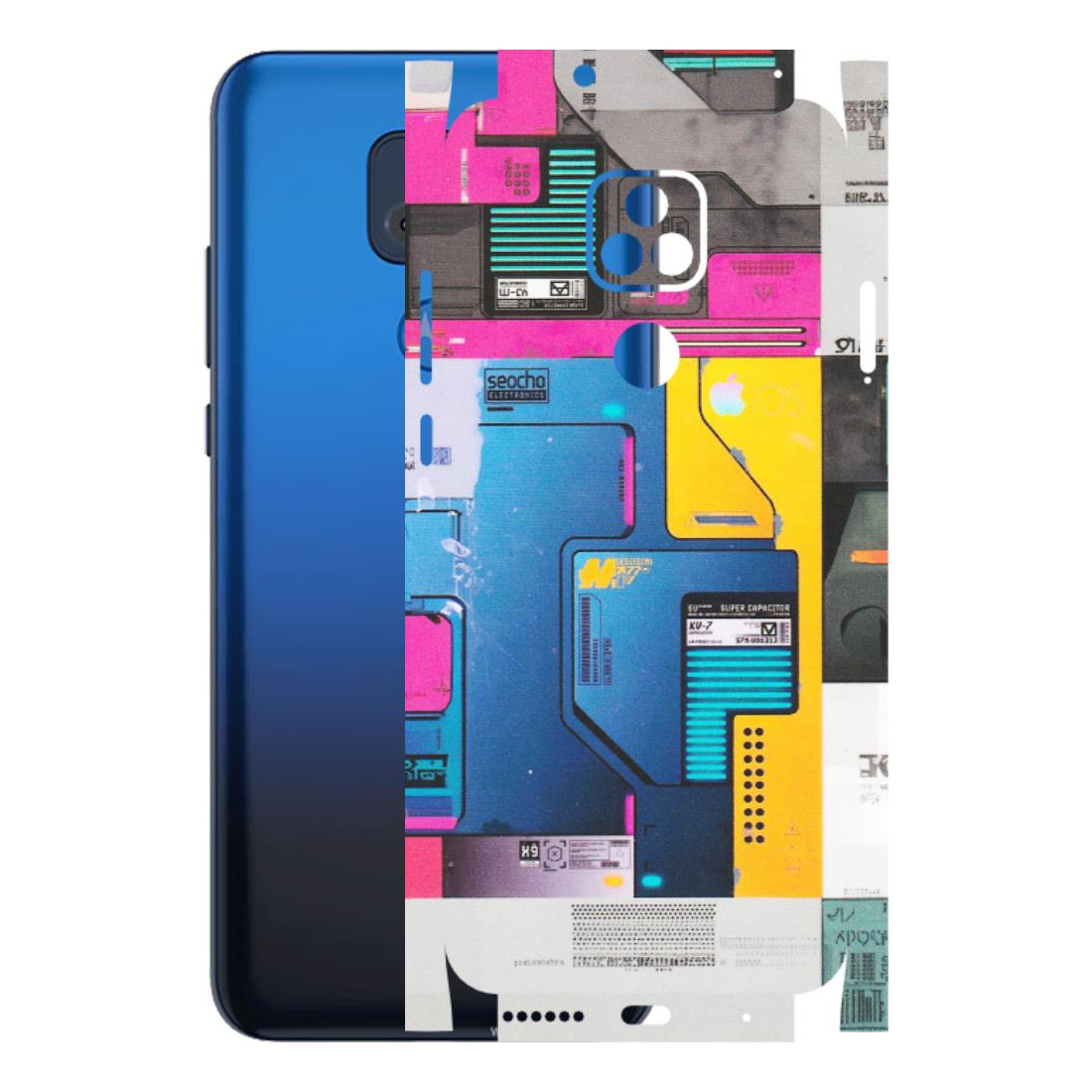 Motorola Phone Skins (All Models) - Colourfull Motherboard Internals - Matte Finish (M-55) Motorola Moto G Play