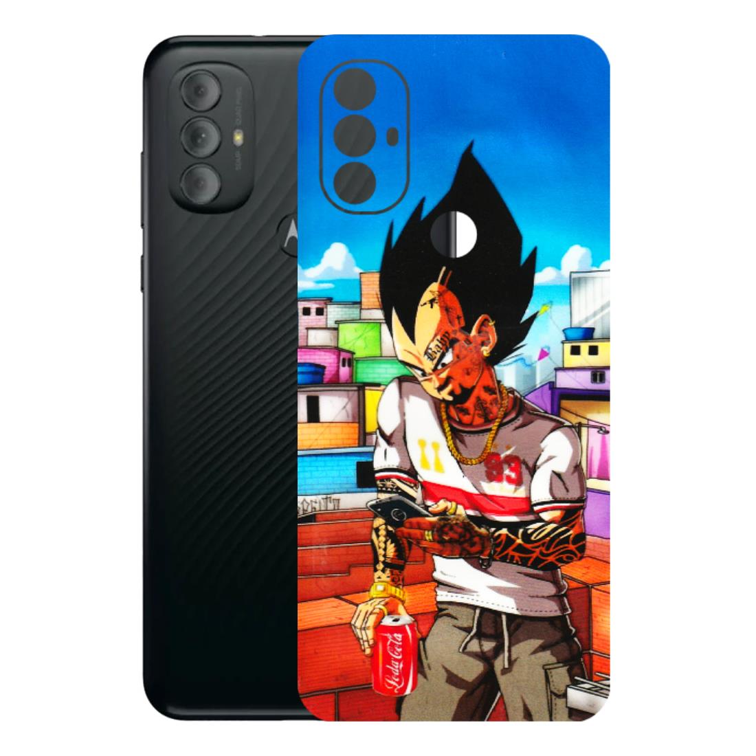 Motorola Phone Skins (All Models) - Vegeta - 3D Embossed Finish (L-136) Motorola Moto G Power