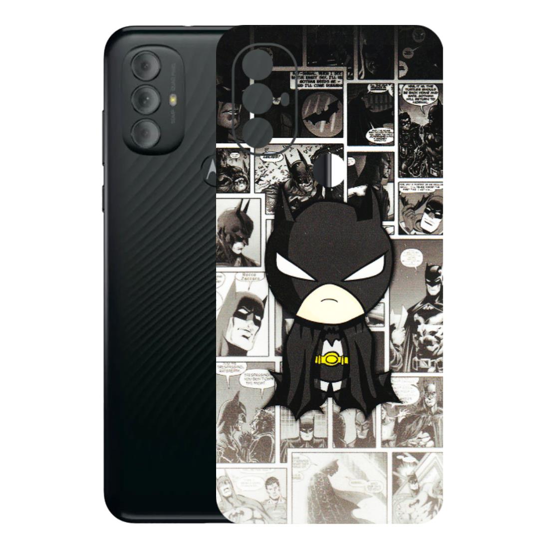 Motorola Phone Skins (All Models) - Toon Batman - 3D Embossed Finish (L-182) Motorola Moto G Power