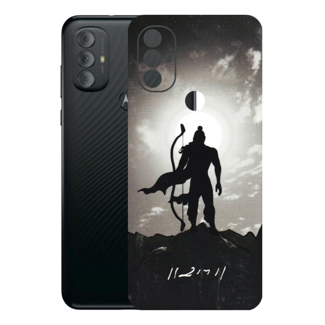 Motorola Phone Skins (All Models) - Jai Siya Ram - 3D Embossed Finish (L-200) Motorola Moto G Power
