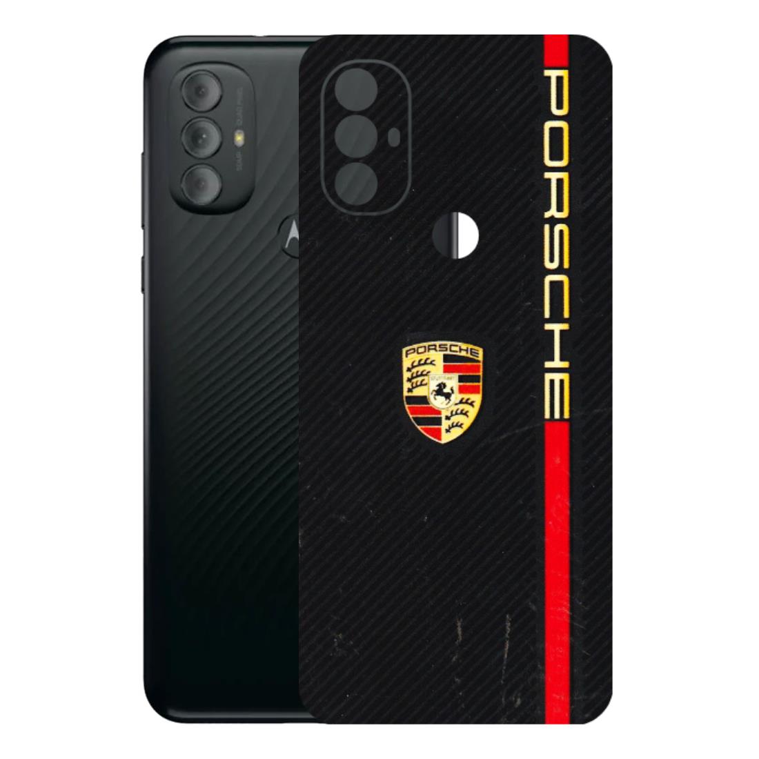 Motorola Phone Skins (All Models) - Premium Porsche - 3D Embossed Finish (L-225) Motorola Moto G Power