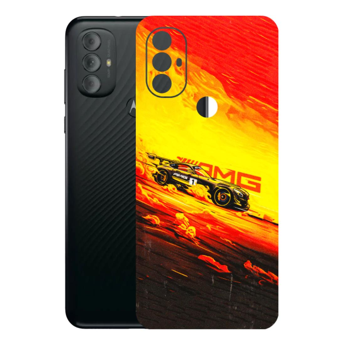 Motorola Phone Skins (All Models) - AMG Car Speed Cover - 3D Embossed Finish (L-256) Motorola Moto G Power