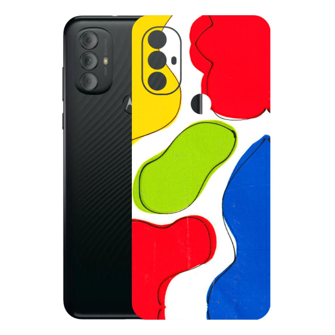 Motorola Phone Skins (All Models) - RGB Colour Paint - 3D Embossed Finish (L-284) Motorola Moto G Power