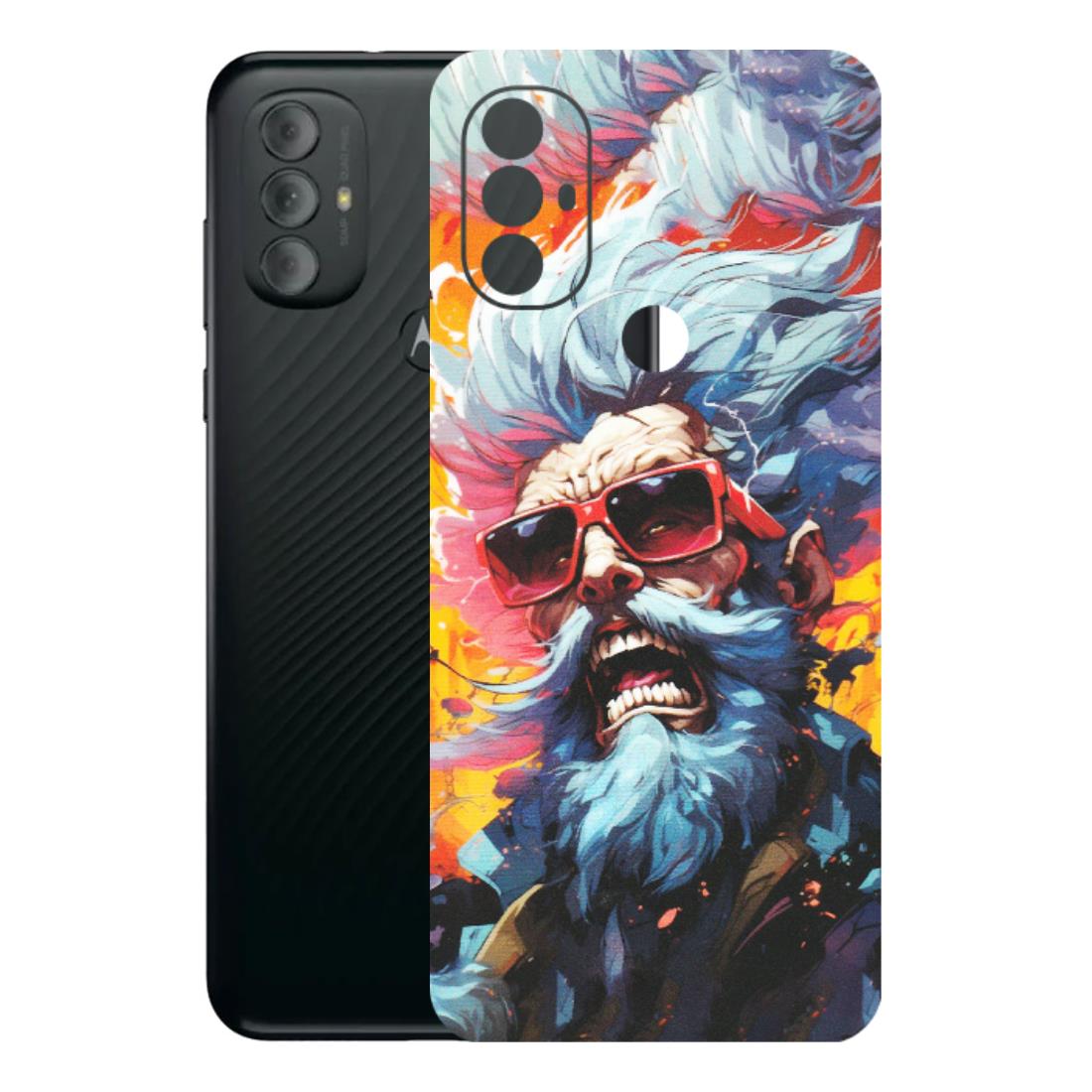 Motorola Phone Skins (All Models) - Daddy Cool Character - Matte Finish (M-43) Motorola Moto G Power