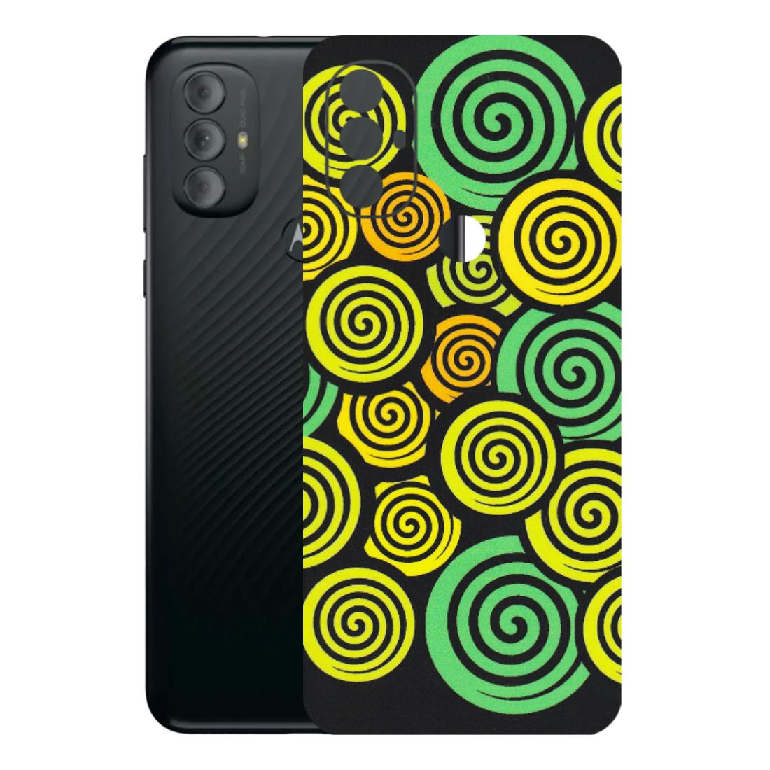 Motorola Phone Skins (All Models) - Crazy Spiral - Matte Finish (M-91) Motorola Moto G Power
