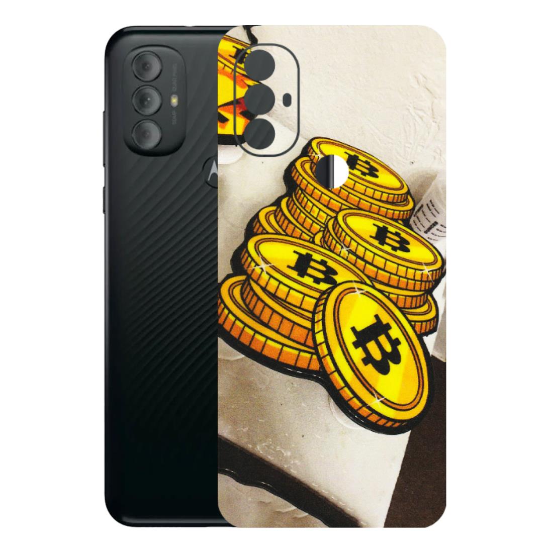 Motorola Phone Skins (All Models) - Billionaire Bitcoin Collection - Matte Finish (M-92) Motorola Moto G Power
