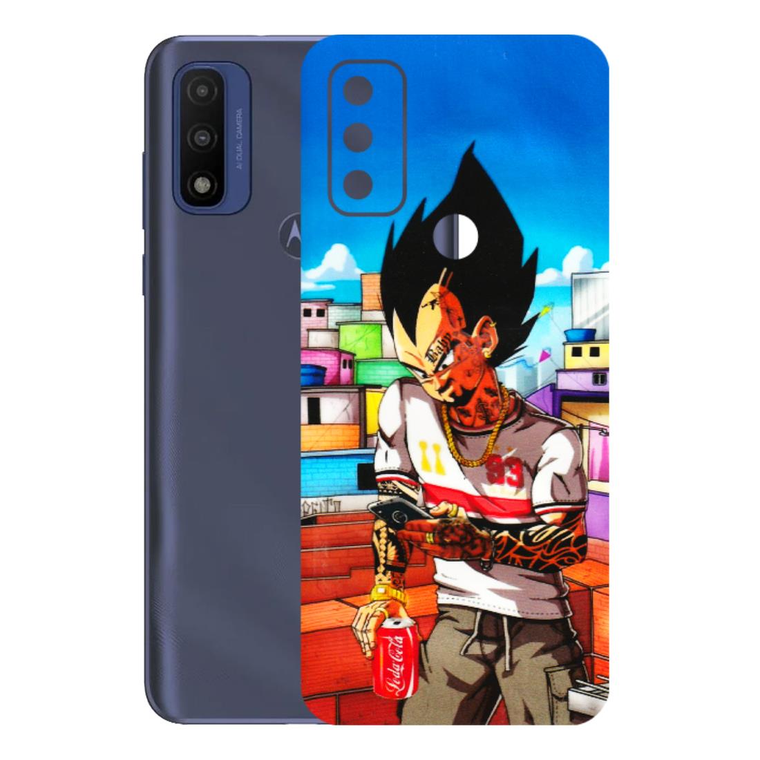 Motorola Phone Skins (All Models) - Vegeta - 3D Embossed Finish (L-136) Motorola Moto G Pure