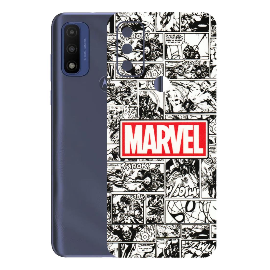 Motorola Phone Skins (All Models) - Marvel Comic - 3D Embossed Finish (L-171) Motorola Moto G Pure